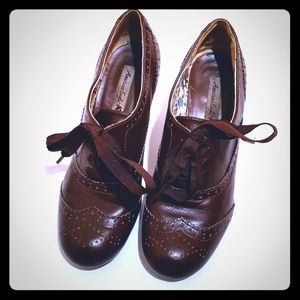 American Eagle Shoe Booties Brown Size 9